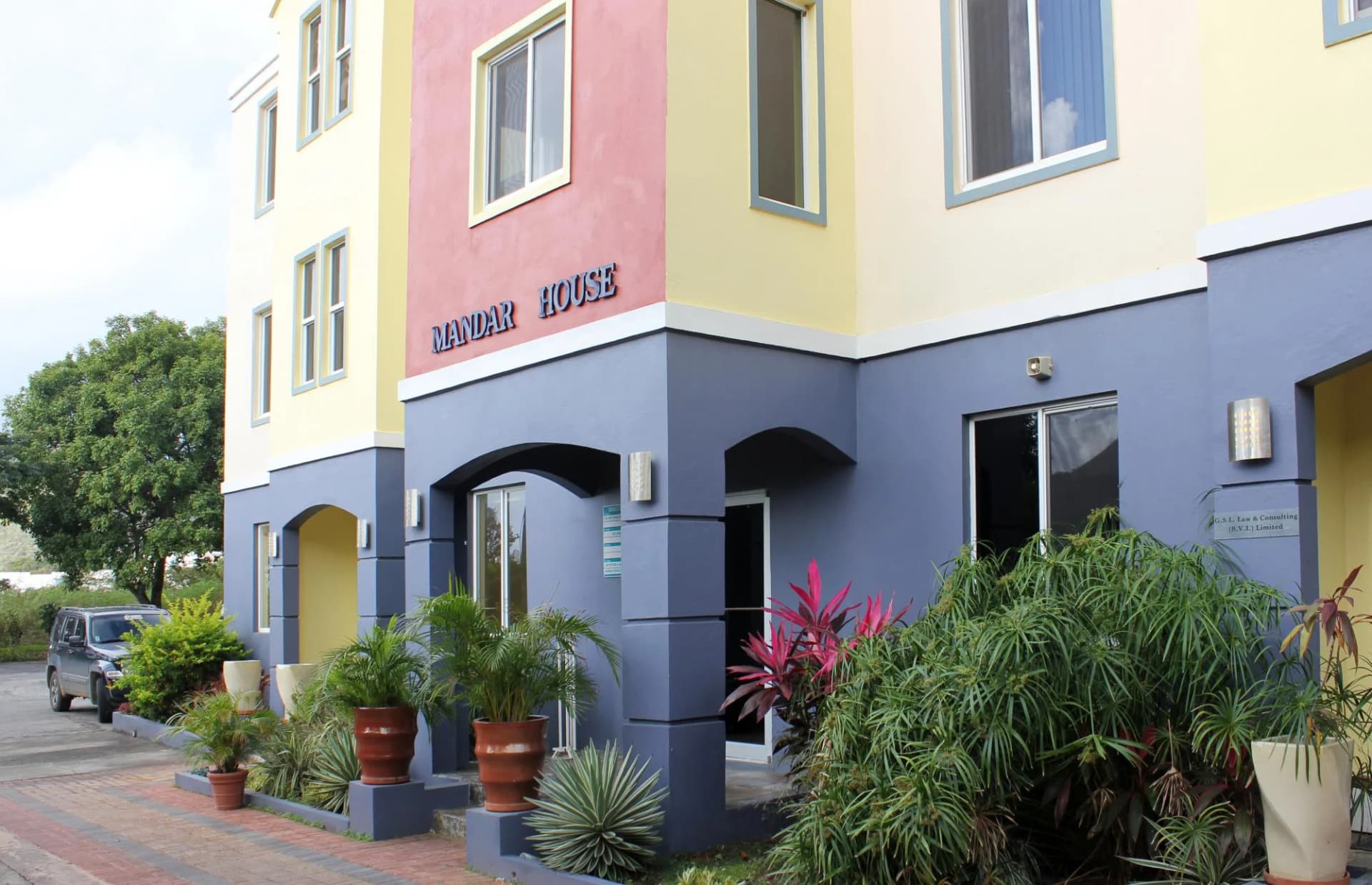 Офис GSL Law & Consulting, единственного на БВО агента с русскими сотрудникам живущими и работающими на BVI