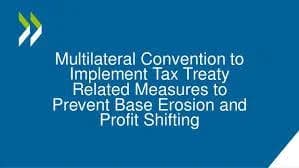 ОЭСР опубликовала на своем сайте Многостороннее соглашение для борьбы с уходом от налогов